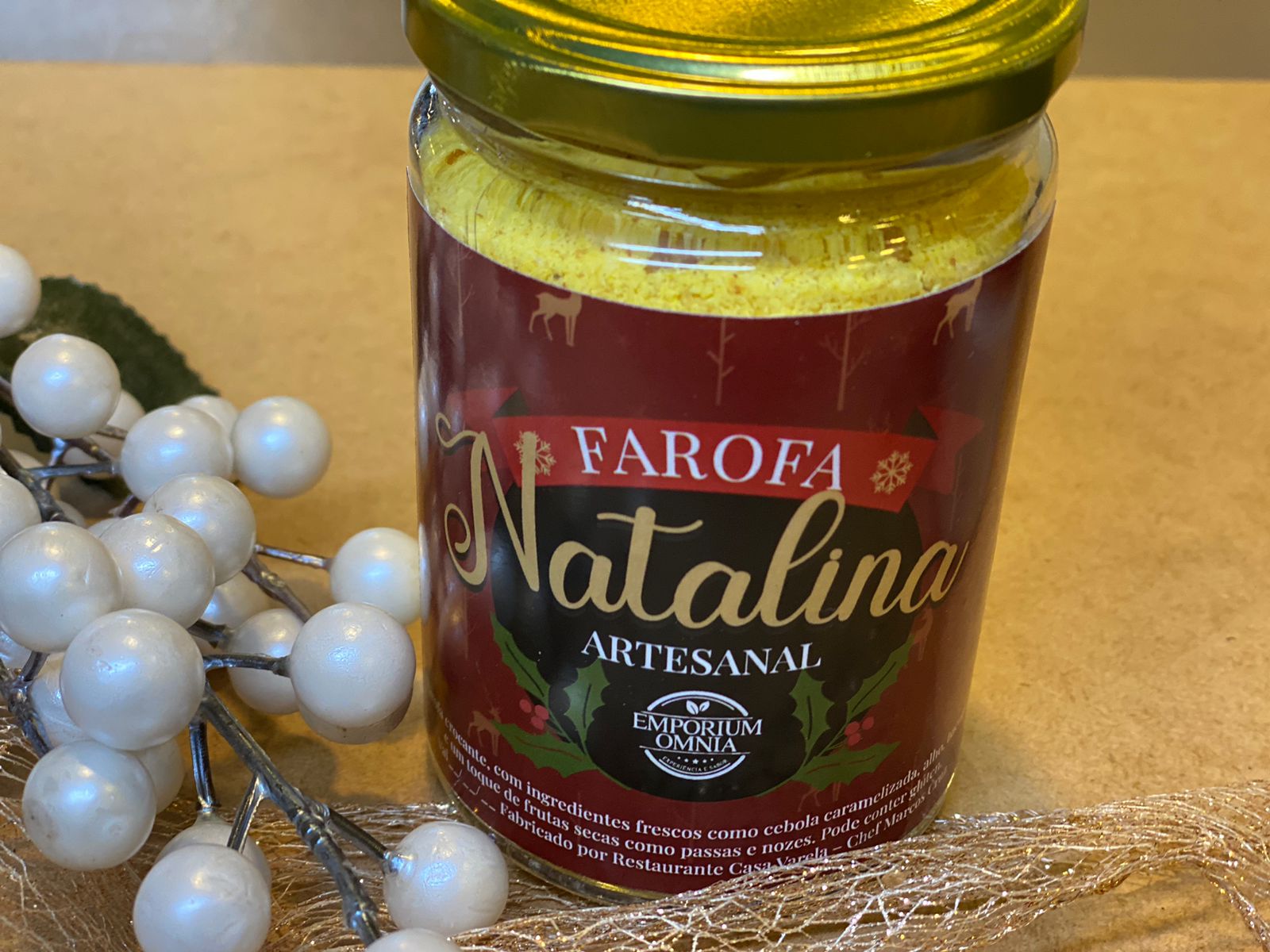 Farofa Típica de Natal